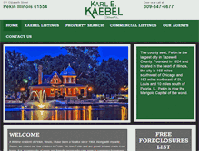 Tablet Screenshot of kaebel.com